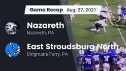 Recap: Nazareth  vs. East Stroudsburg North  2021