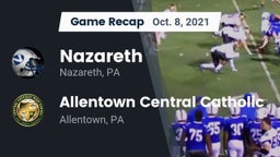 Recap: Nazareth  vs. Allentown Central Catholic  2021