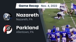 Recap: Nazareth  vs. Parkland  2022
