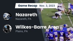 Recap: Nazareth  vs. Wilkes-Barre Area  2023