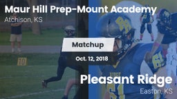 Matchup: Maur Hill Prep-Mount vs. Pleasant Ridge  2018