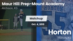 Matchup: Maur Hill Prep-Mount vs. Horton  2019
