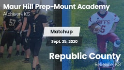 Matchup: Maur Hill Prep-Mount vs. Republic County  2020