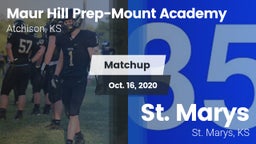Matchup: Maur Hill Prep-Mount vs. St. Marys  2020