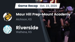 Recap: Maur Hill Prep-Mount Academy  vs. Riverside  2020