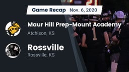 Recap: Maur Hill Prep-Mount Academy  vs. Rossville  2020