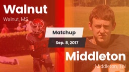 Matchup: Walnut vs. Middleton  2017