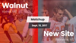 Matchup: Walnut vs. New Site  2017