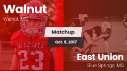 Matchup: Walnut vs. East Union  2017
