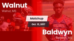 Matchup: Walnut vs. Baldwyn  2017