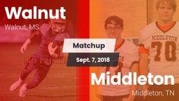 Matchup: Walnut vs. Middleton  2018