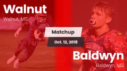 Matchup: Walnut vs. Baldwyn  2018