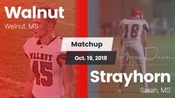 Matchup: Walnut vs. Strayhorn  2018