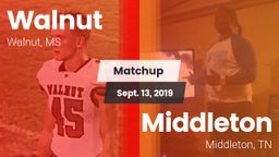 Matchup: Walnut vs. Middleton  2019