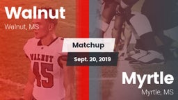 Matchup: Walnut vs. Myrtle  2019