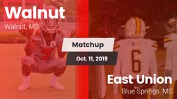 Matchup: Walnut vs. East Union  2019