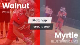 Matchup: Walnut vs. Myrtle  2020