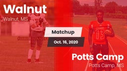 Matchup: Walnut vs. Potts Camp  2020