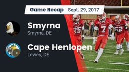 Recap: Smyrna  vs. Cape Henlopen  2017