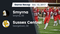 Recap: Smyrna  vs. Sussex Central  2017