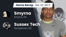 Recap: Smyrna  vs. Sussex Tech  2017