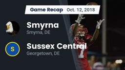 Recap: Smyrna  vs. Sussex Central  2018