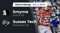 Recap: Smyrna  vs. Sussex Tech  2019