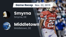 Recap: Smyrna  vs. Middletown  2019