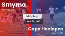 Matchup: Smyrna  vs. Cape Henlopen  2020
