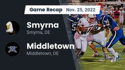 Recap: Smyrna  vs. Middletown  2022