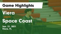 Viera  vs Space Coast  Game Highlights - Jan. 21, 2021