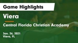 Viera  vs Central Florida Christian Academy  Game Highlights - Jan. 26, 2021