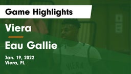 Viera  vs Eau Gallie  Game Highlights - Jan. 19, 2022