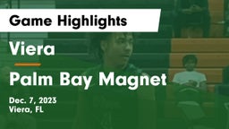 Viera  vs Palm Bay Magnet  Game Highlights - Dec. 7, 2023