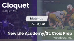 Matchup: Cloquet  vs. New Life Academy/St. Croix Prep  2016