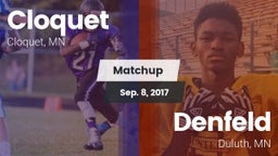 Matchup: Cloquet  vs. Denfeld  2017
