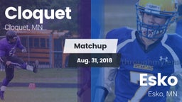 Matchup: Cloquet  vs. Esko  2018