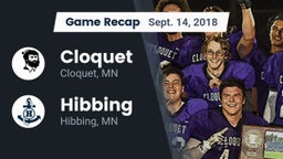 Recap: Cloquet  vs. Hibbing  2018