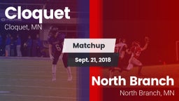 Matchup: Cloquet  vs. North Branch  2018