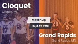Matchup: Cloquet  vs. Grand Rapids  2018