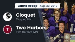 Recap: Cloquet  vs. Two Harbors  2019