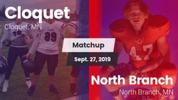 Matchup: Cloquet  vs. North Branch  2019