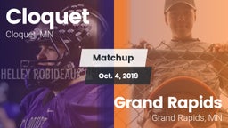 Matchup: Cloquet  vs. Grand Rapids  2019