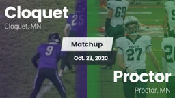 Matchup: Cloquet  vs. Proctor  2020