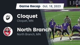 Recap: Cloquet  vs. North Branch  2023