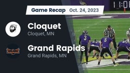 Recap: Cloquet  vs. Grand Rapids  2023