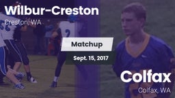 Matchup: Wilbur-Creston vs. Colfax  2017