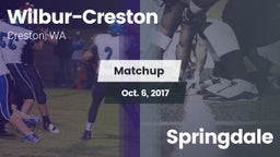 Matchup: Wilbur-Creston vs. Springdale  2017
