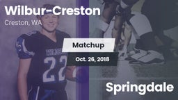 Matchup: Wilbur-Creston vs. Springdale  2018