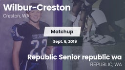 Matchup: Wilbur-Creston vs. Republic Senior  republic wa 2019